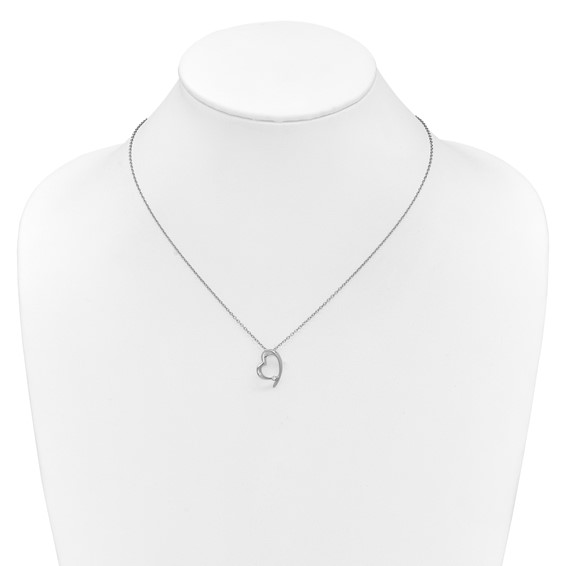 SS Diamond Pend Necklace