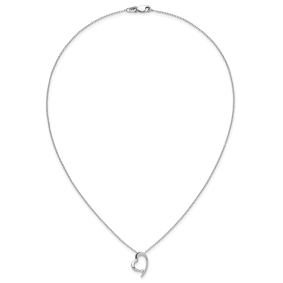 SS Diamond Pend Necklace