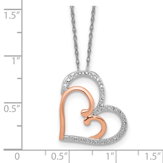 14ktt Diamond Pend Necklace