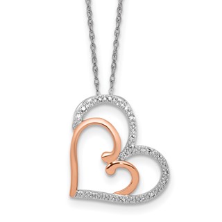 14ktt Diamond Pend Necklace