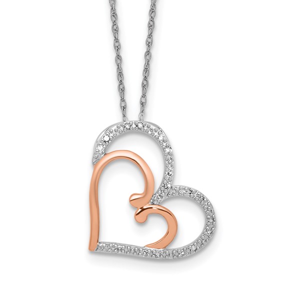 14ktt Diamond Pend Necklace