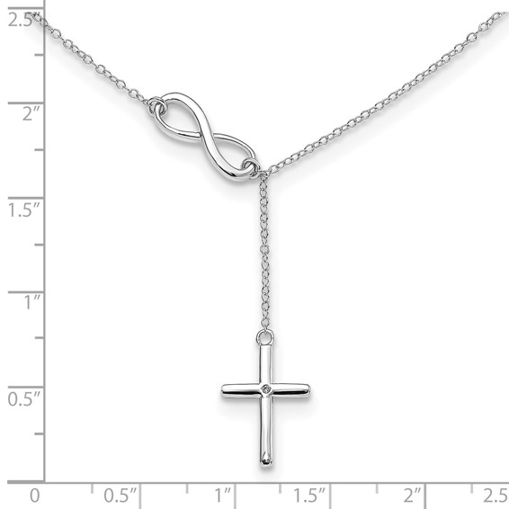 SS Diamond Pend Necklace