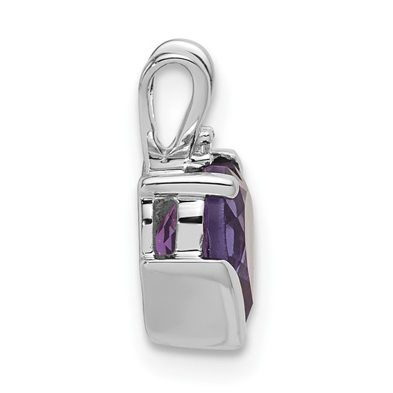 10kw Diamond and AM Heart Pendant -7X7 HS AM- Mel:F53