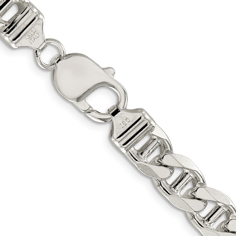 Sterling Silver 8.75mm Figaro Anchor Chain (QAF250-20)
