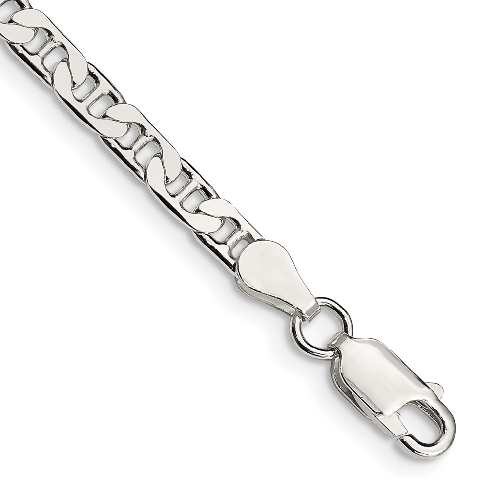Sterling Silver 3.75mm Flat Anchor Chain (QAN100-7)