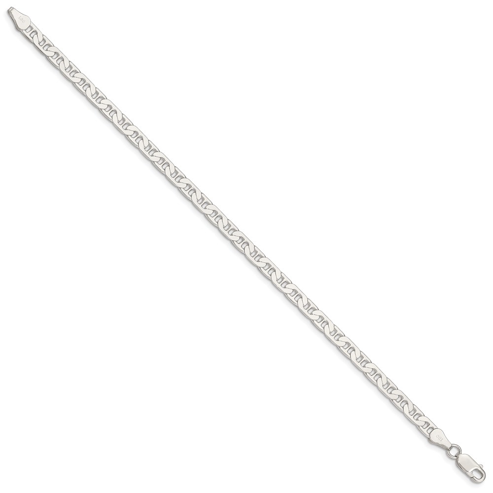 Sterling Silver 4.5mm Flat Anchor Chain (QAN120-8)