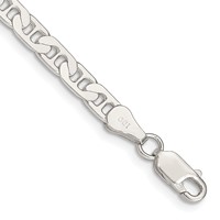 Sterling Silver 4.5mm Flat Anchor Chain view 1