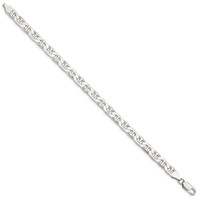 Sterling Silver 6.5mm Flat Anchor Chain view 2