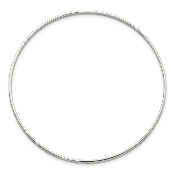 Sterling Silver Slip On Bangle