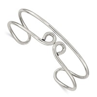 Sterling Silver Bangle view 1