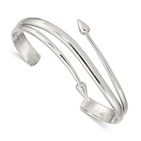 Sterling Silver Bangle view 1
