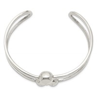 Sterling Silver Bangle view 2