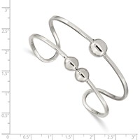 Sterling Silver Bangle view 3