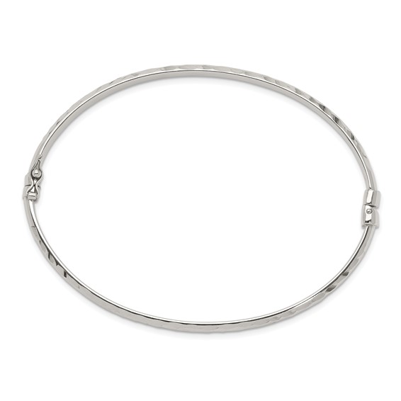 Sterling Silver D/C 4mm Bangle