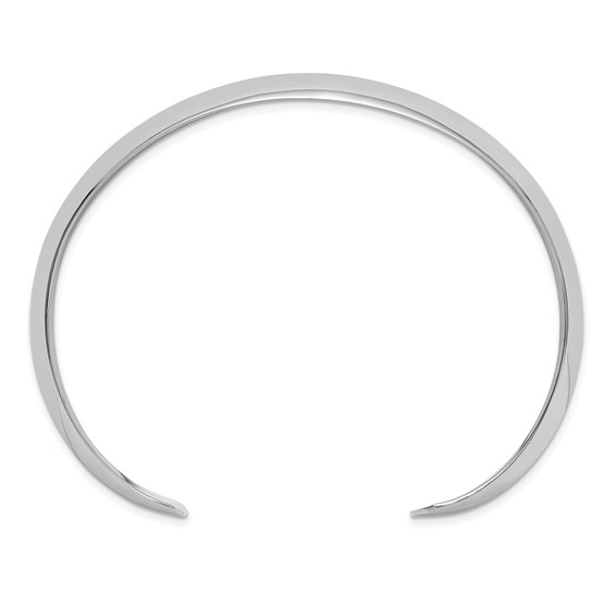 Sterling Silver Domed Cuff Bangle