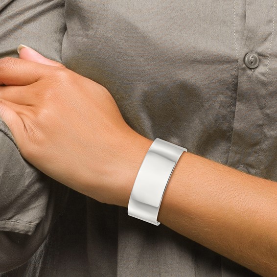 Sterling Silver Cuff Bangle