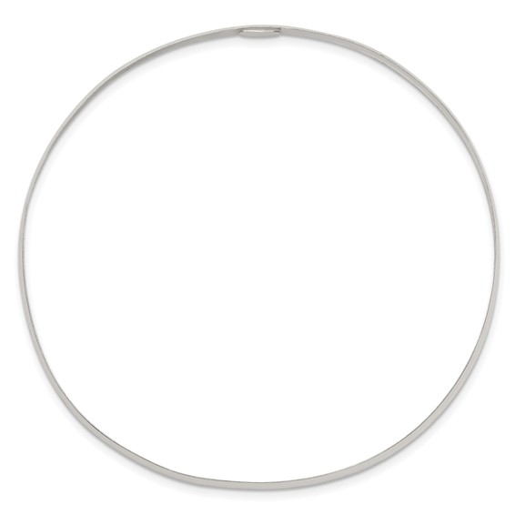 Sterling Silver Slip On Bangle