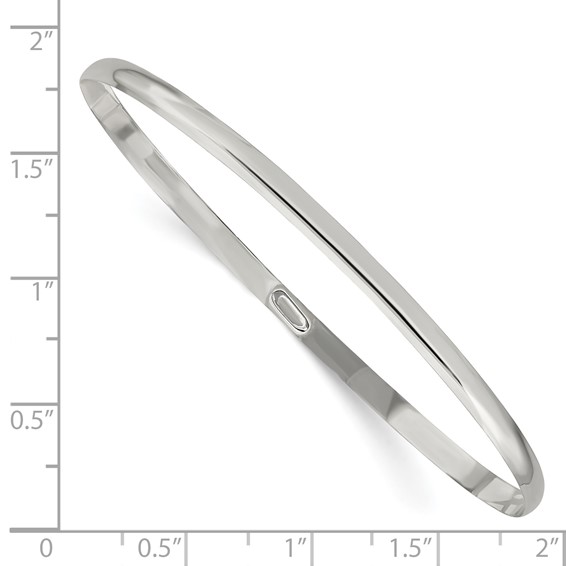 Sterling Silver Slip On Bangle