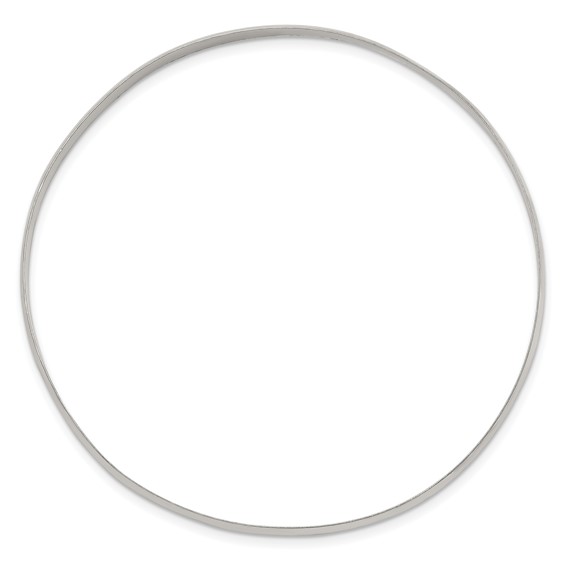 Sterling Silver Slip On Bangle