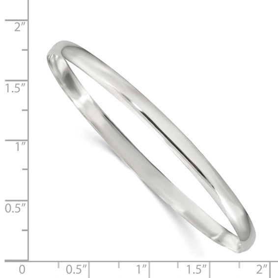 Sterling Silver Slip On Bangle