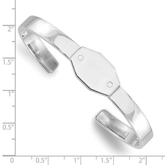 Sterling Silver Cuff Bangle