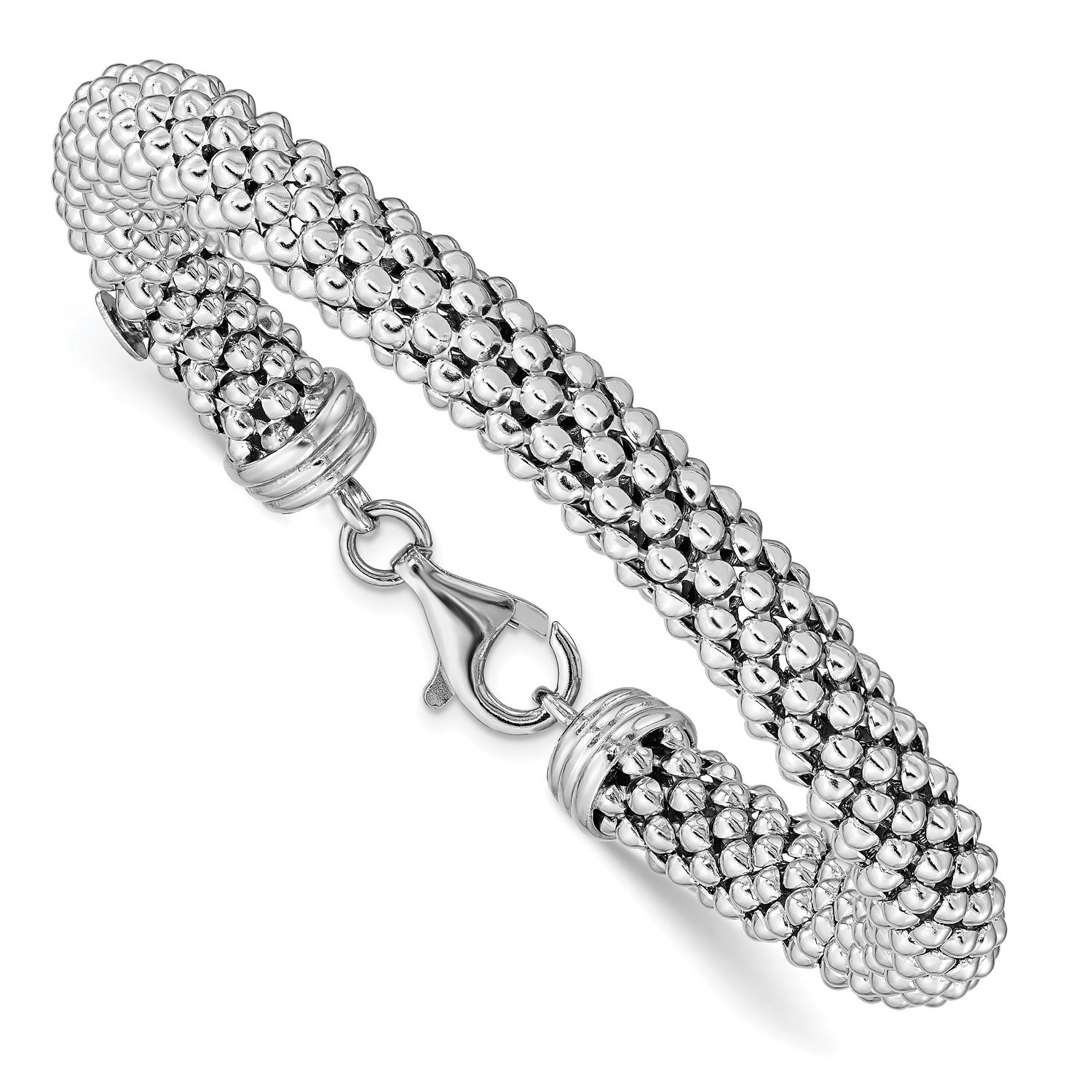metal rhodium bracelet