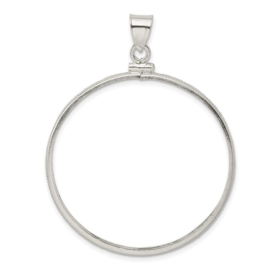 Sterling Silver Coin Bezel Pendants