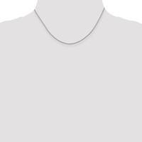 Sterling Silver 1.15mm 8 Sided Box Chain view 4
