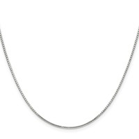Sterling Silver 1.25mm 8 Sided Box Chain view 2