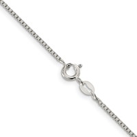 Sterling Silver 1.25mm 8 Sided Box Chain view 3