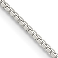 Sterling Silver 1.25mm 8 Sided Box Chain view 1