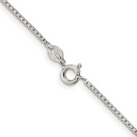 Sterling Silver 1.35mm 8 Sided Box Chain view 3