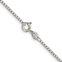 Sterling Silver 1.5mm 8 Sided Box Chain view 3