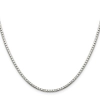 Sterling Silver 2mm 8 Sided Box Chain view 2