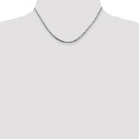 Sterling Silver 2.5mm 8 Sided Box Chain view 4