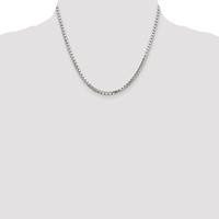 Sterling Silver 2.9mm 8 Sided Box Chain view 4