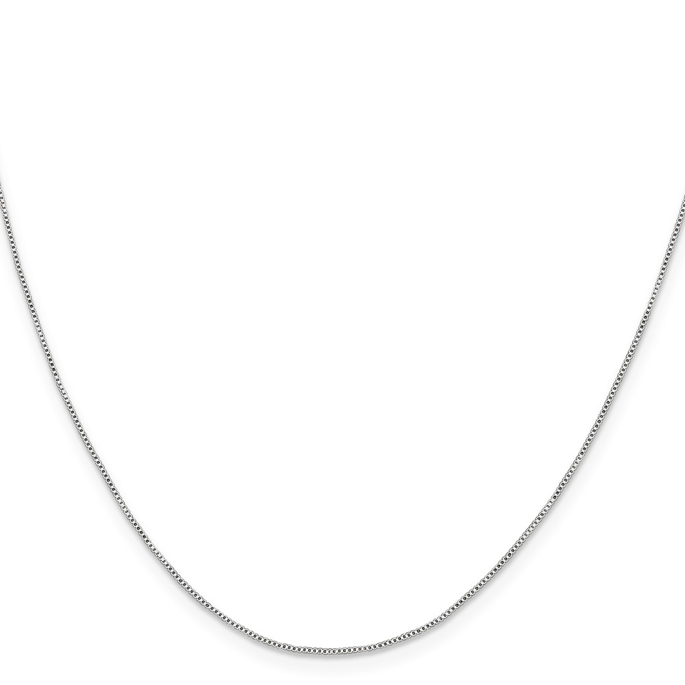 Sterling Silver .6mm Box Chain (QBX012-14)