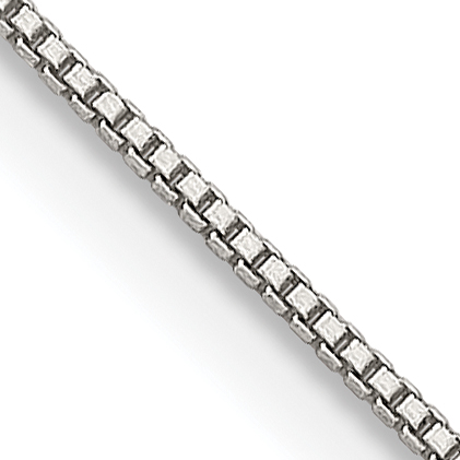 Sterling Silver .6mm Box Chain (QBX012-14)