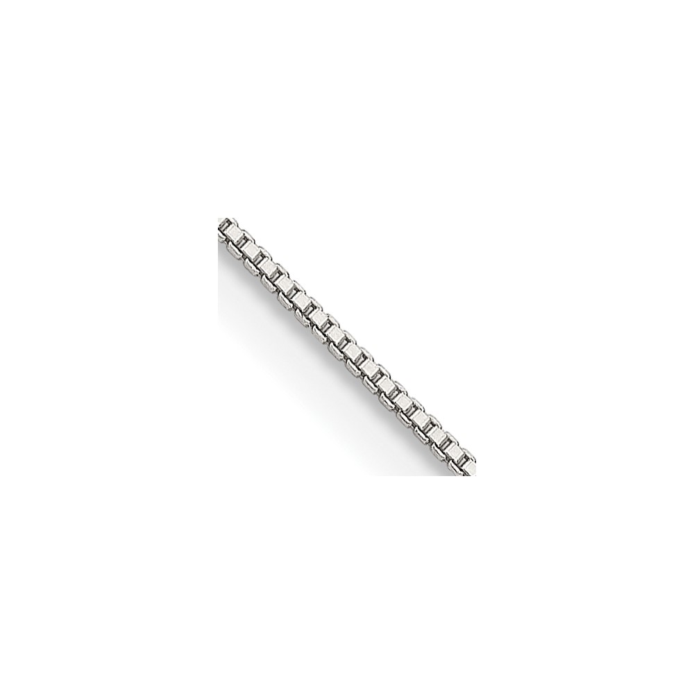 Sterling Silver .8mm Box Chain (QBX015-16)