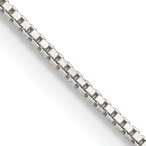 Sterling Silver .9mm Box Chain (QBX019-30)