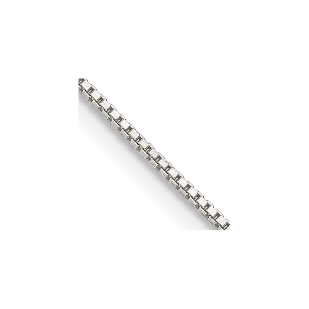 Sterling Silver .9mm Box Chain (QBX019-30)