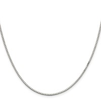 Sterling Silver 1.5mm Box Chain view 2