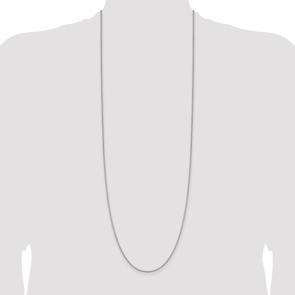 Sterling Silver 1.5mm Box Chain (QBX028-36)