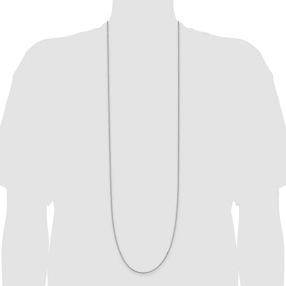 Sterling Silver 1.5mm Box Chain (QBX028-42)