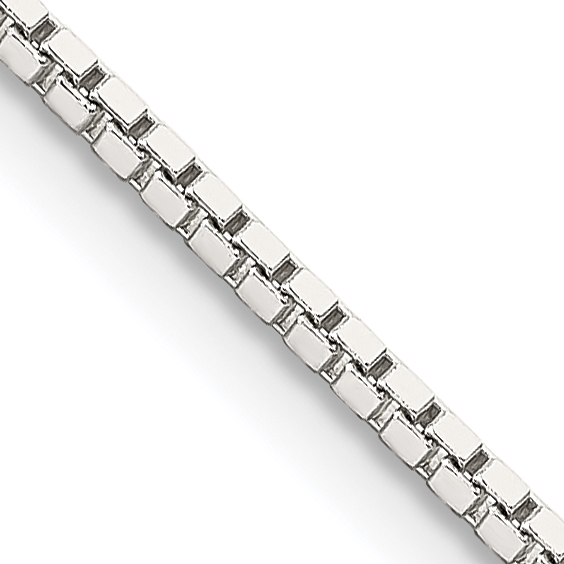 Sterling Silver 1.5mm Box Chain (QBX028-16)