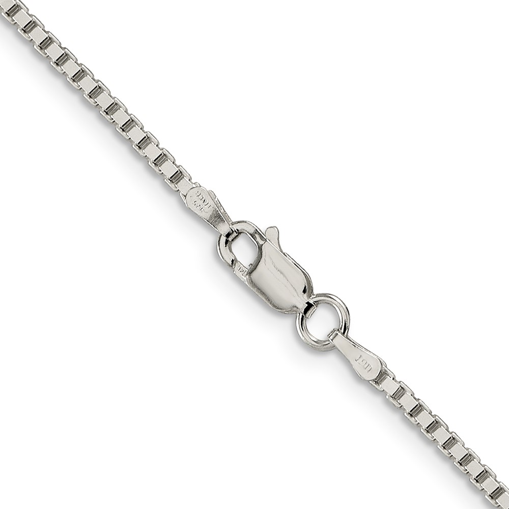 Sterling Silver 1.75mm Box Chain (QBX035-20)
