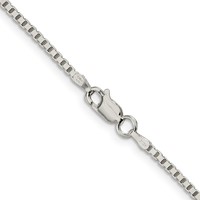 Sterling Silver 1.75mm Box Chain view 3