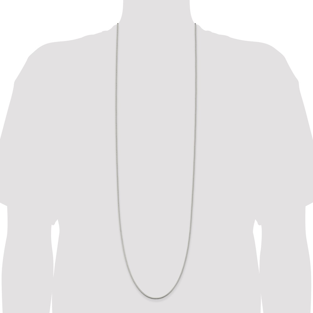 Sterling Silver 1.75mm Box Chain (QBX035-42)