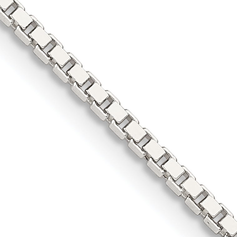 Sterling Silver 1.75mm Box Chain (QBX035-42)