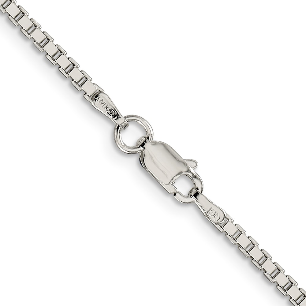Sterling Silver 1.9mm Box Chain (QBX037-30)